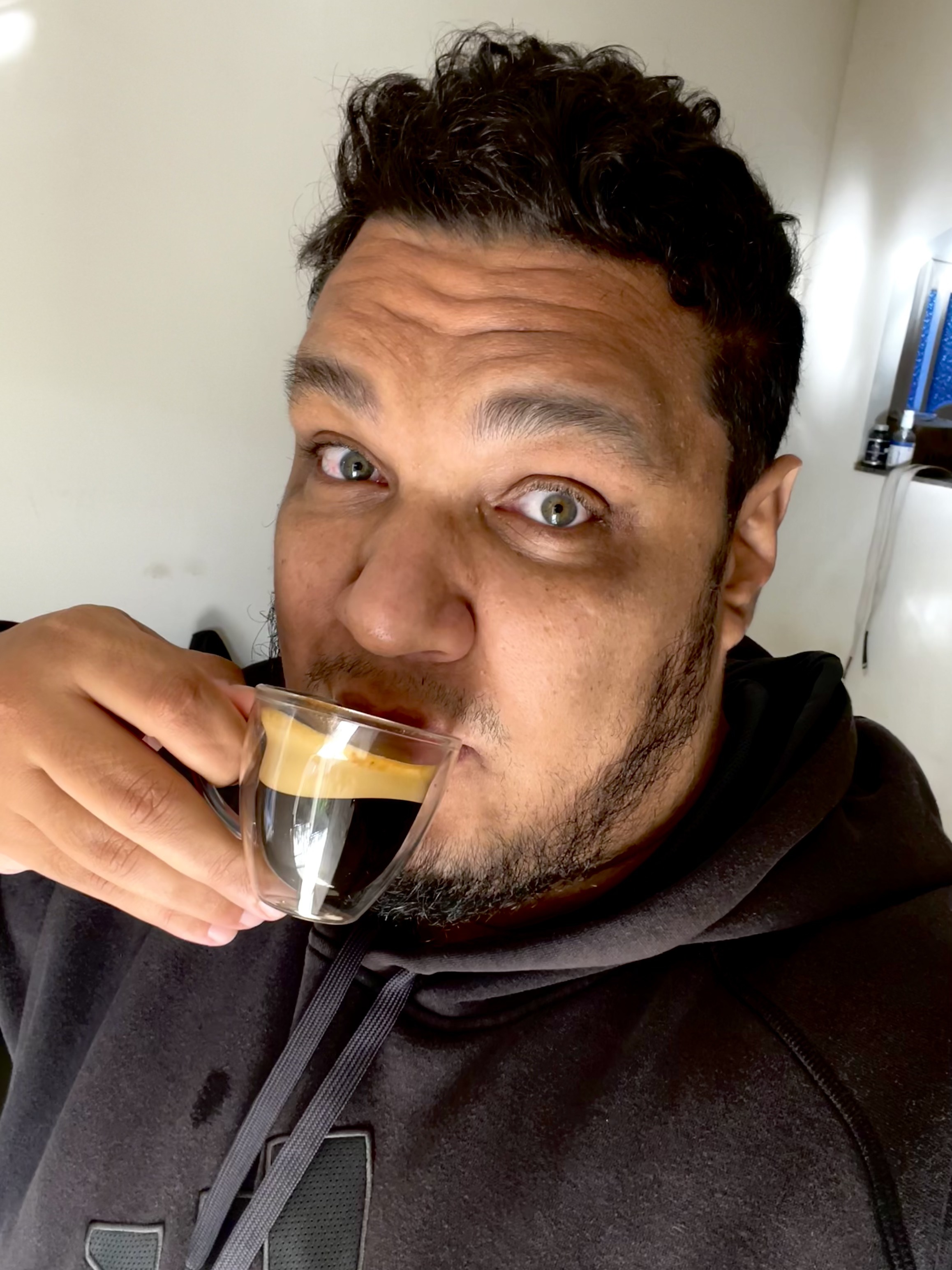 um espresso