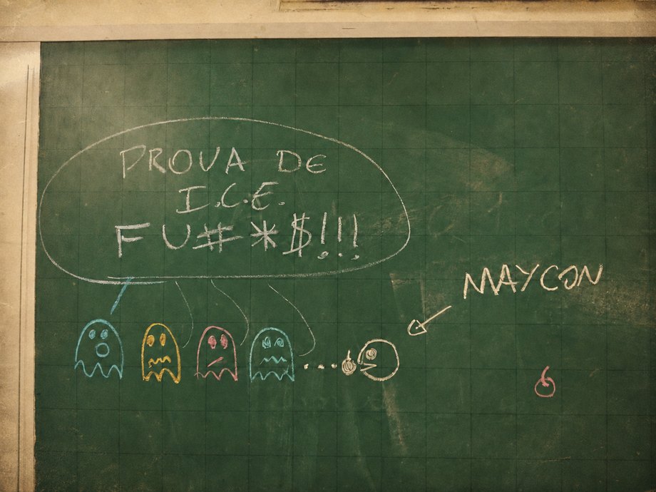 lousa Pac-Man Prova de ICE